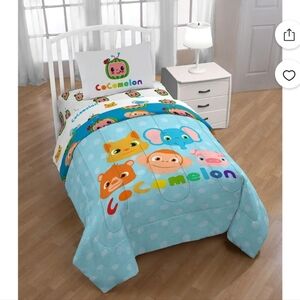 Blue Kids Bedding Set